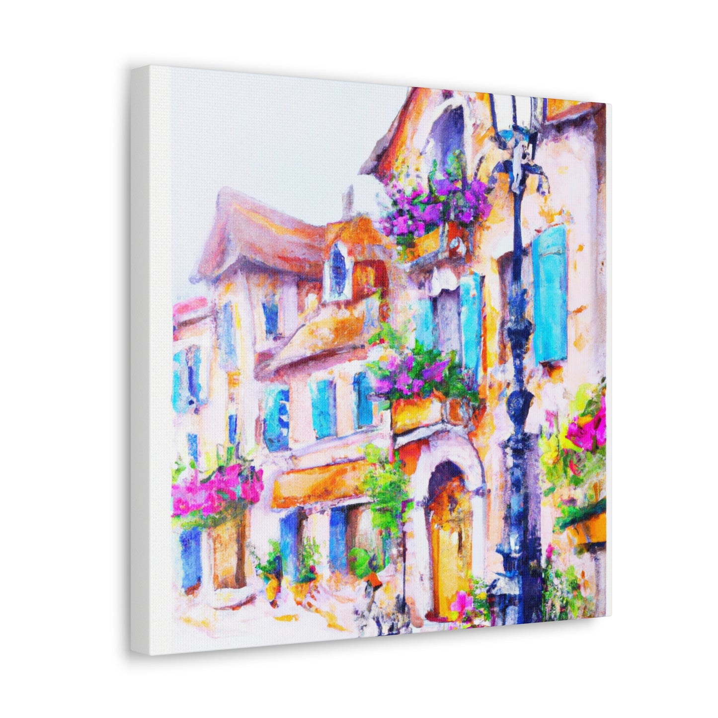 Sun-Drenched Memories Ablaze - Canvas