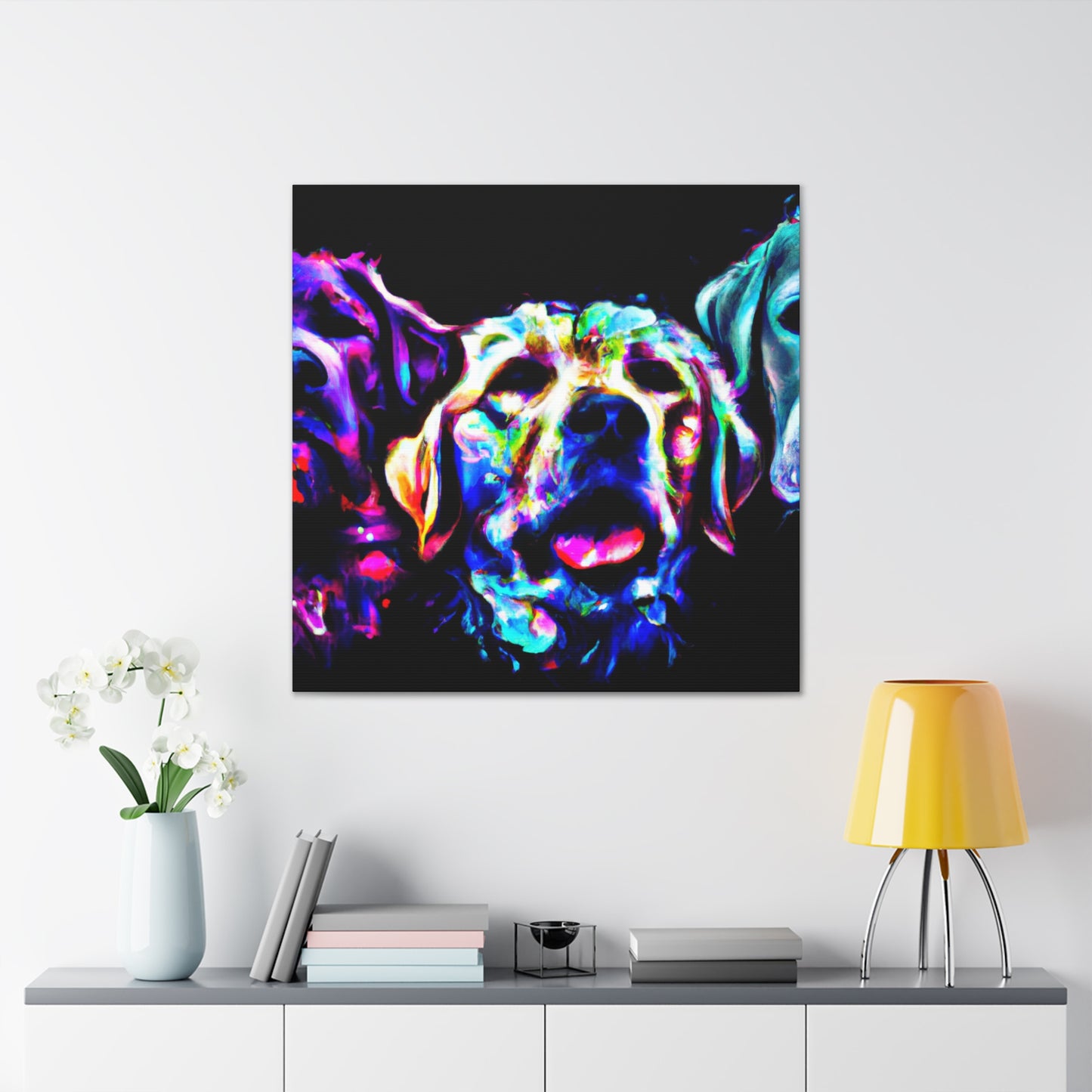 "Labrador Retriever Bliss" - Canvas