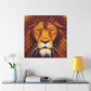 Lion in Hyperrealism - Canvas