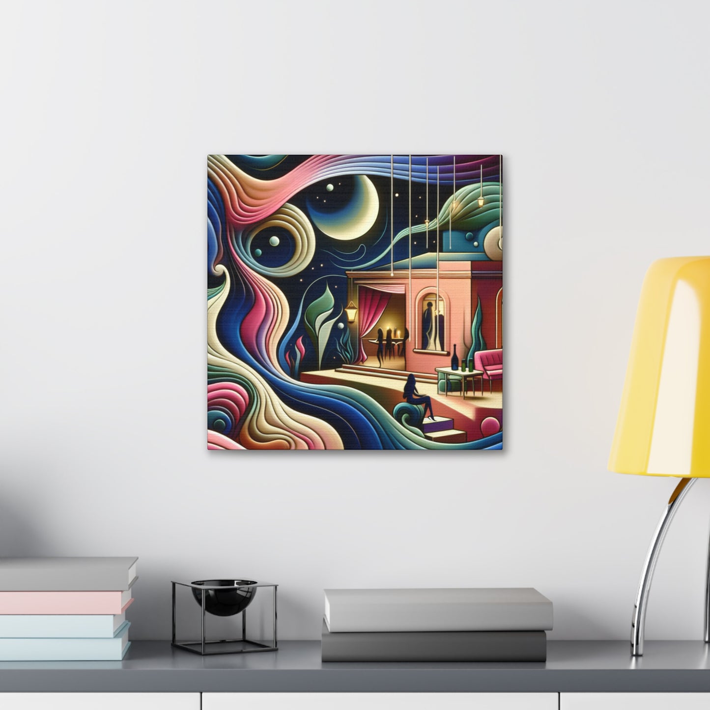 Whimsical Soirée Symphony - Canvas