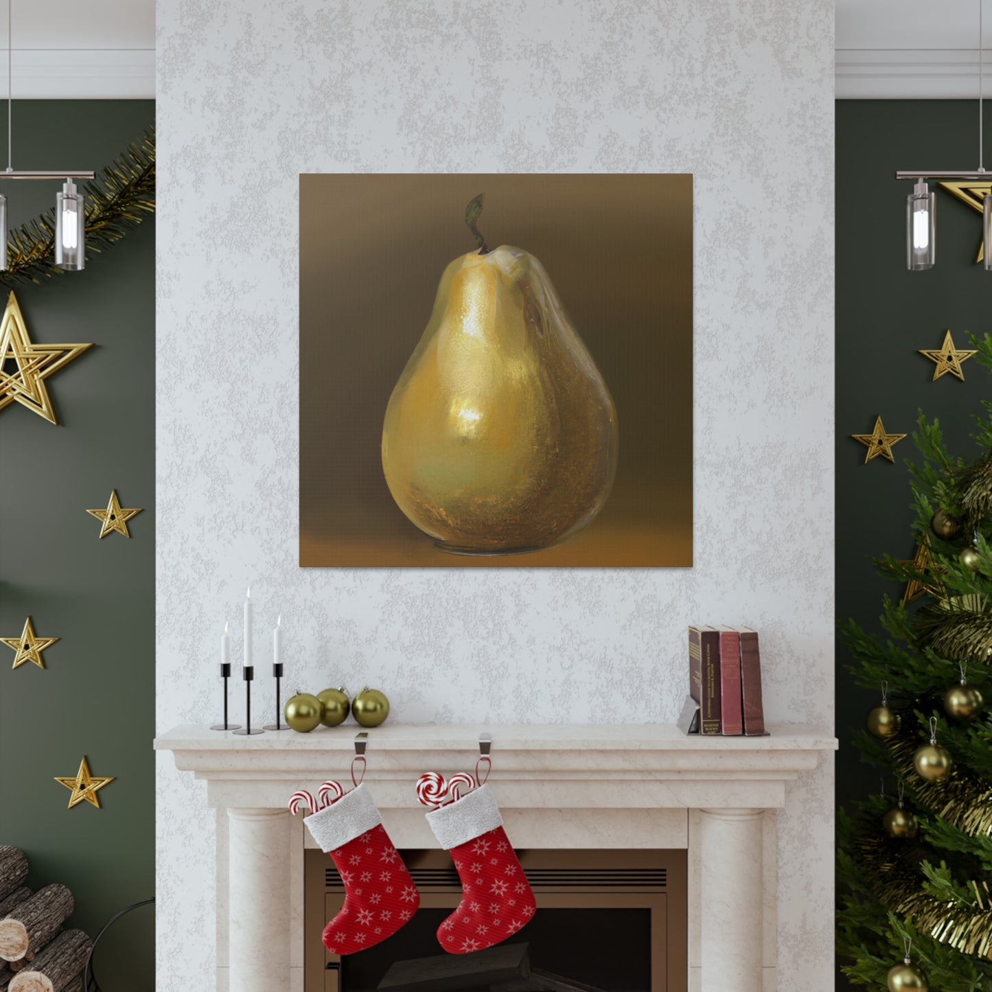 "Pear of Neoclassicism" - Canvas