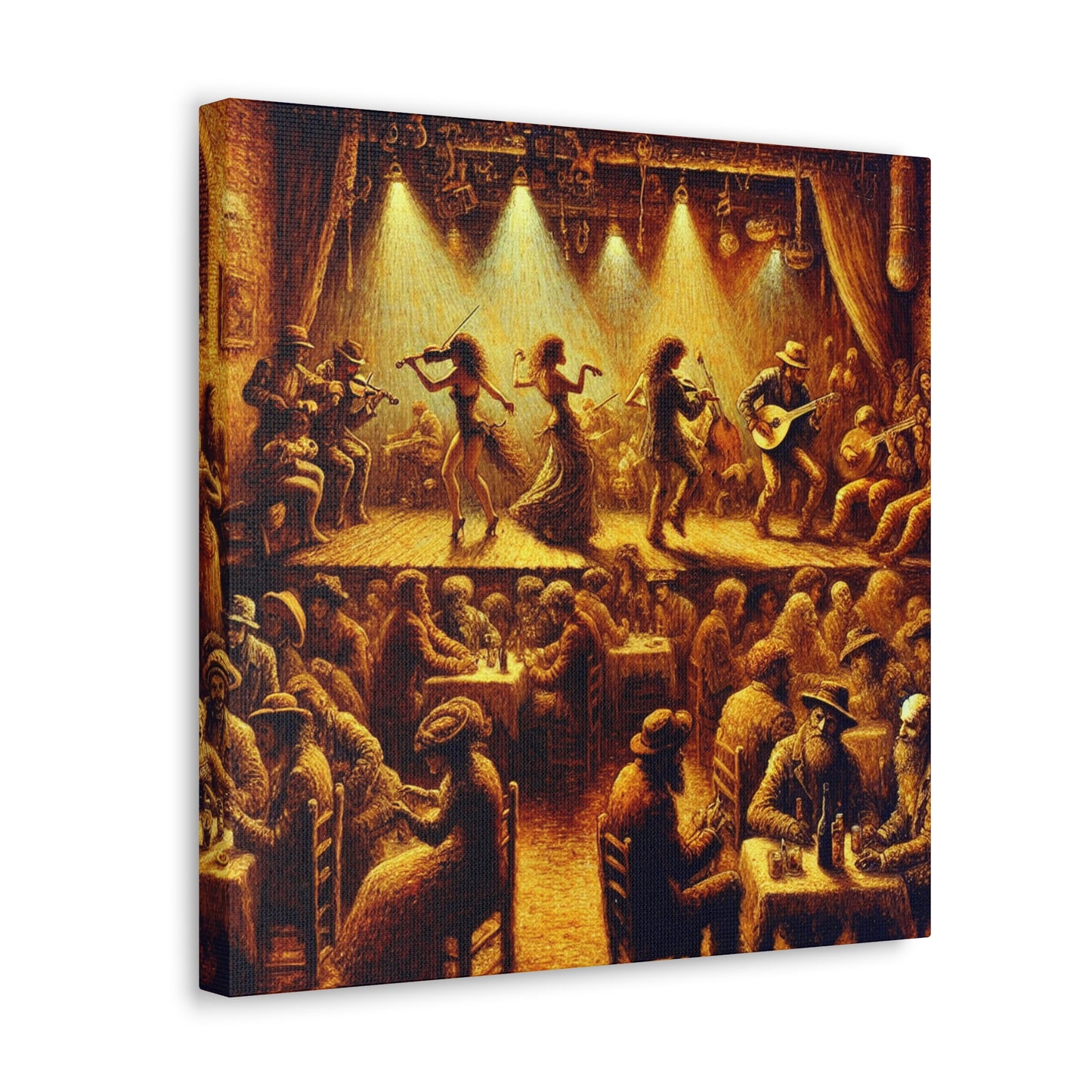 Enchanting Cabaret Revelry - Canvas