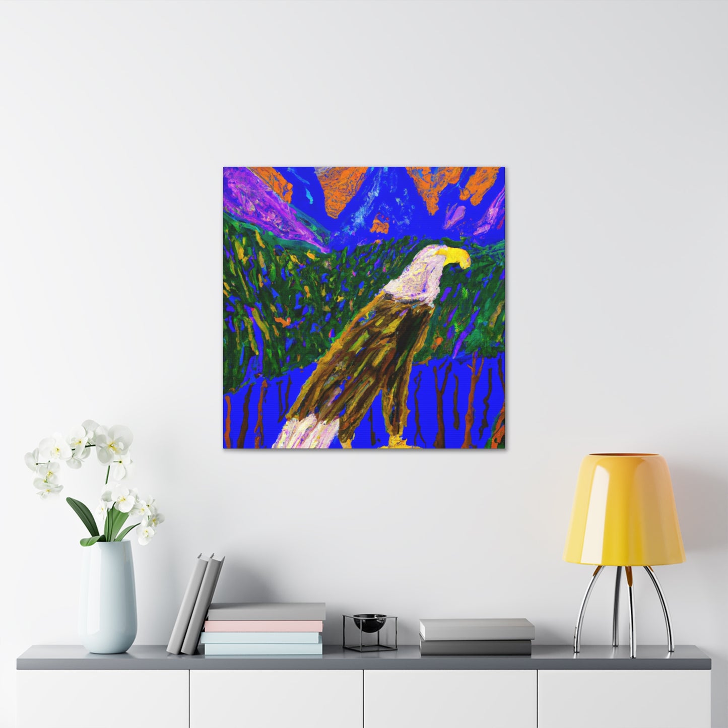 "The Noble Bald Eagle" - Canvas