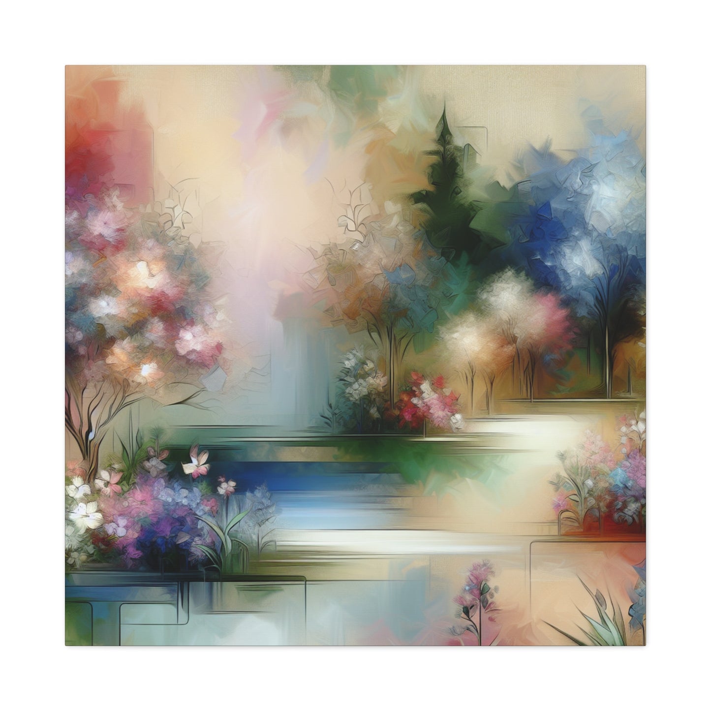 Magical Blooms of Dreams - Canvas