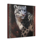 "Snow Leopard Reverie" - Canvas