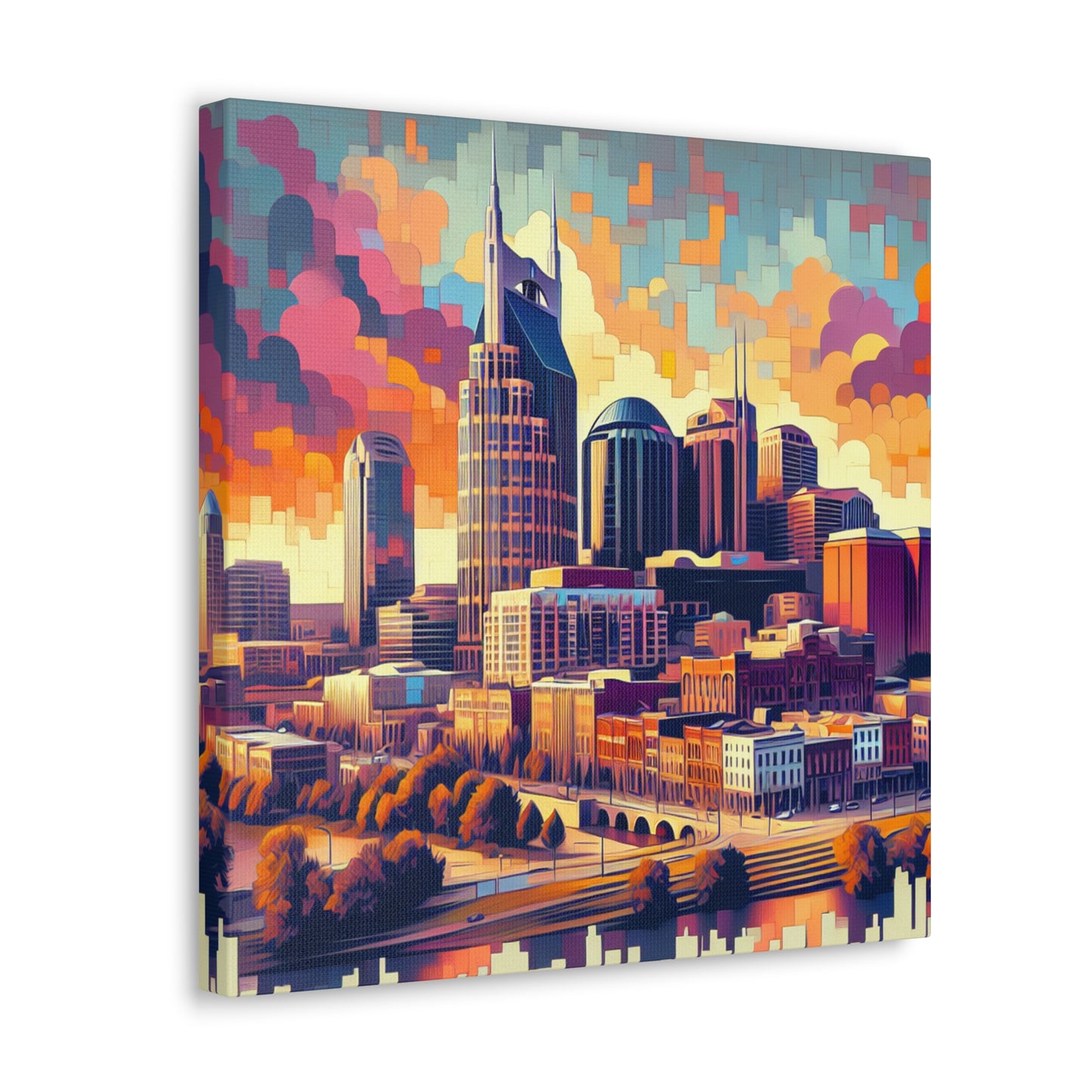 "Nashville Serene Vista" - Canvas