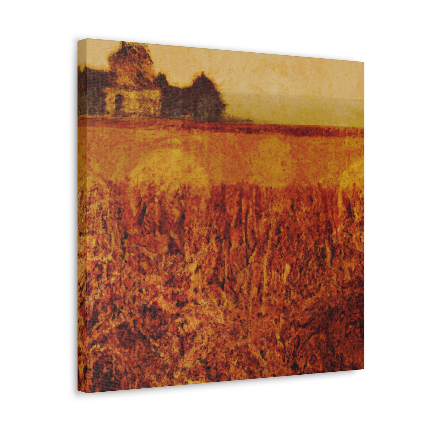 "Hay and Harmony Fields" - Canvas