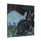 Rabbit in Abstraction - Canvas