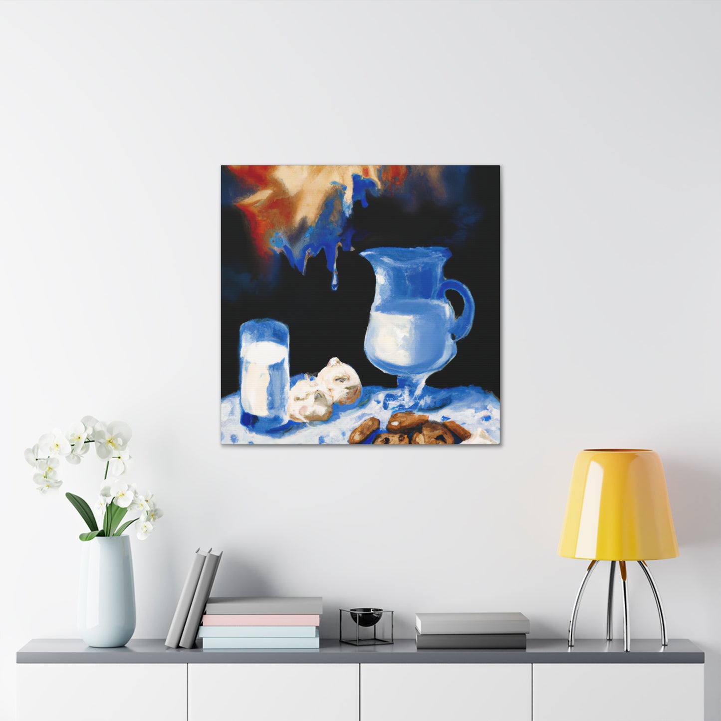 "Milk and Sweet Cookies" - Canvas