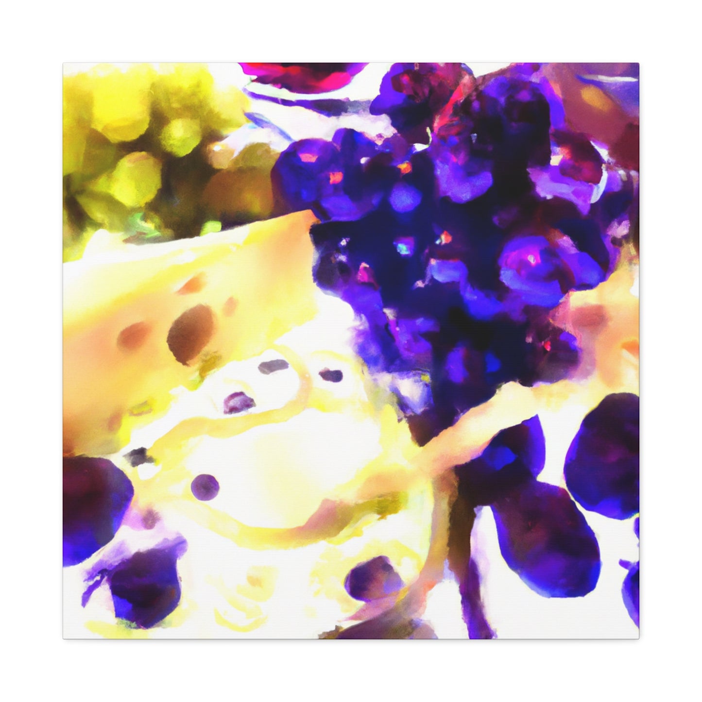 Cheese and Grapes Dream - Canvas