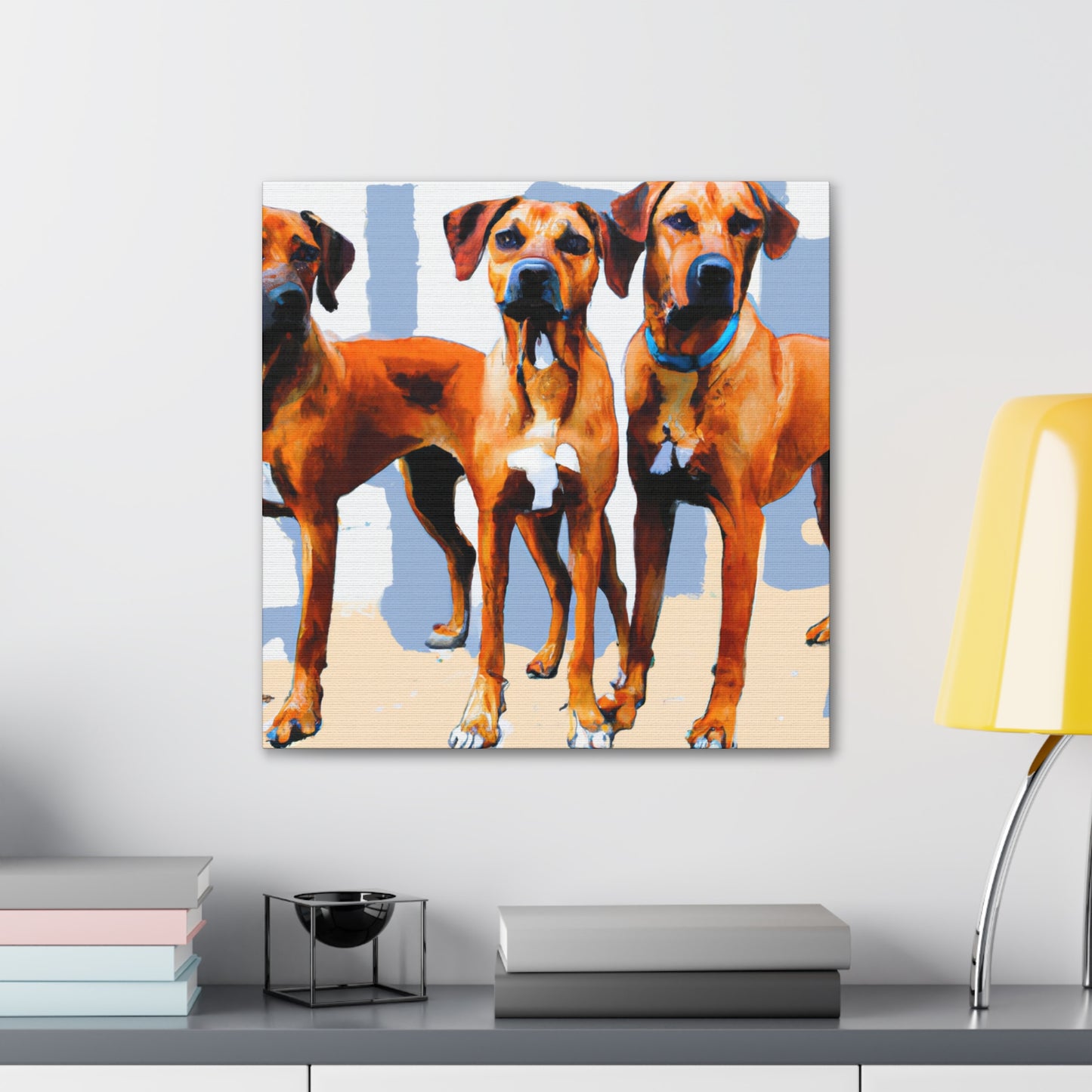 Rhodesian Ridgeback Reflection - Canvas