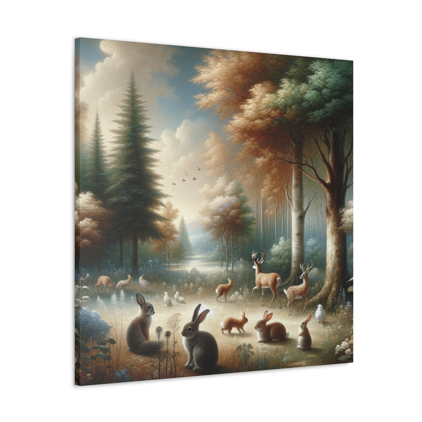 Whispering Woodland Wonders - Canvas