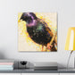 "European Starling Sculpture" - Canvas