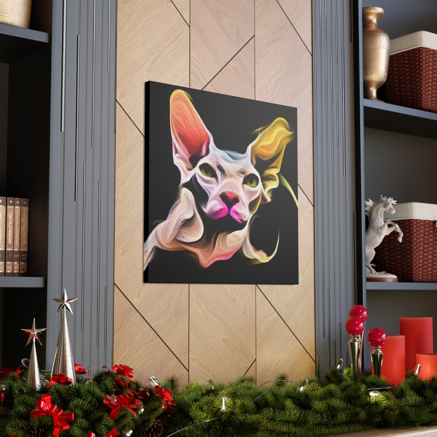 Sphynx Cat Enchantment - Canvas