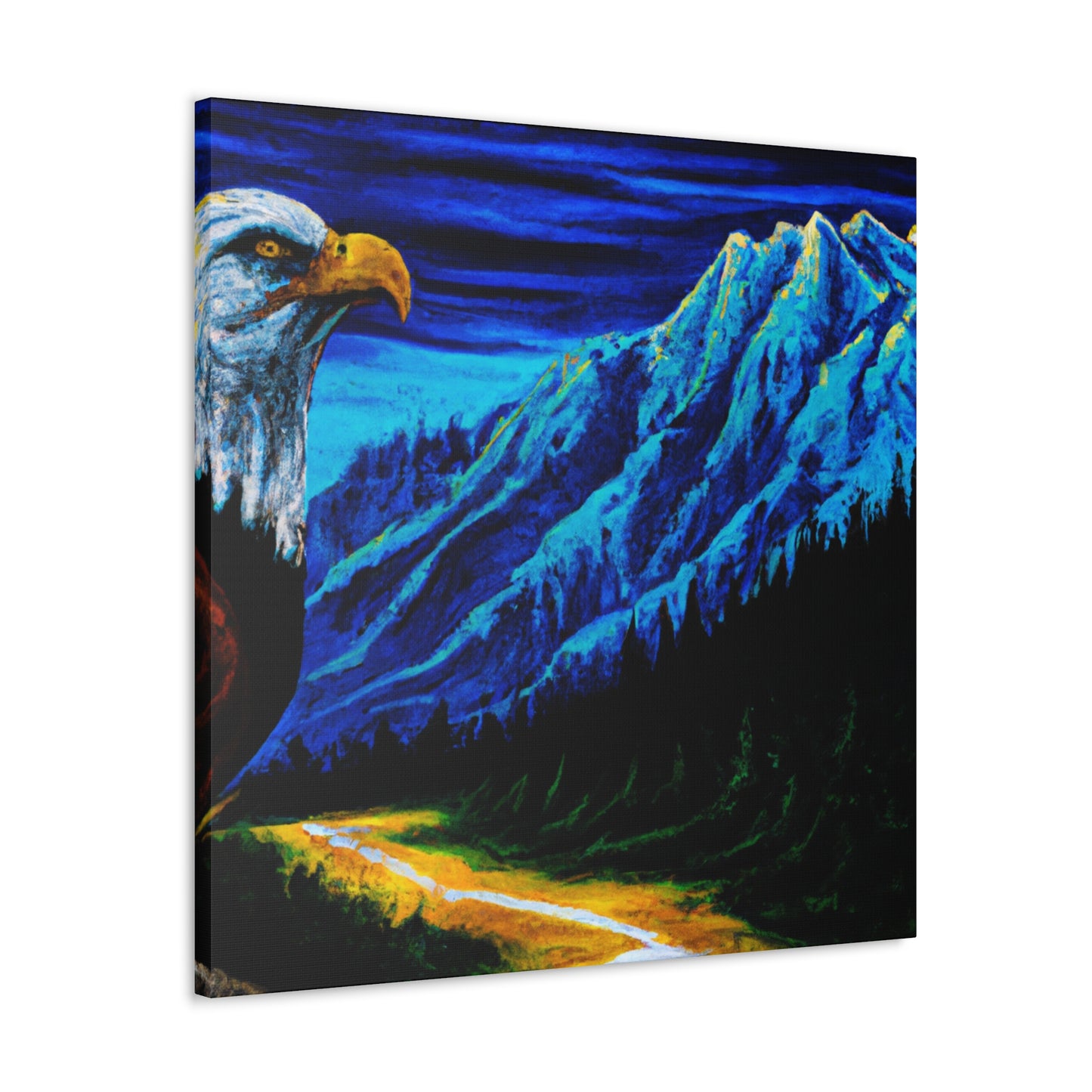 Bald Eagle Triumphant - Canvas