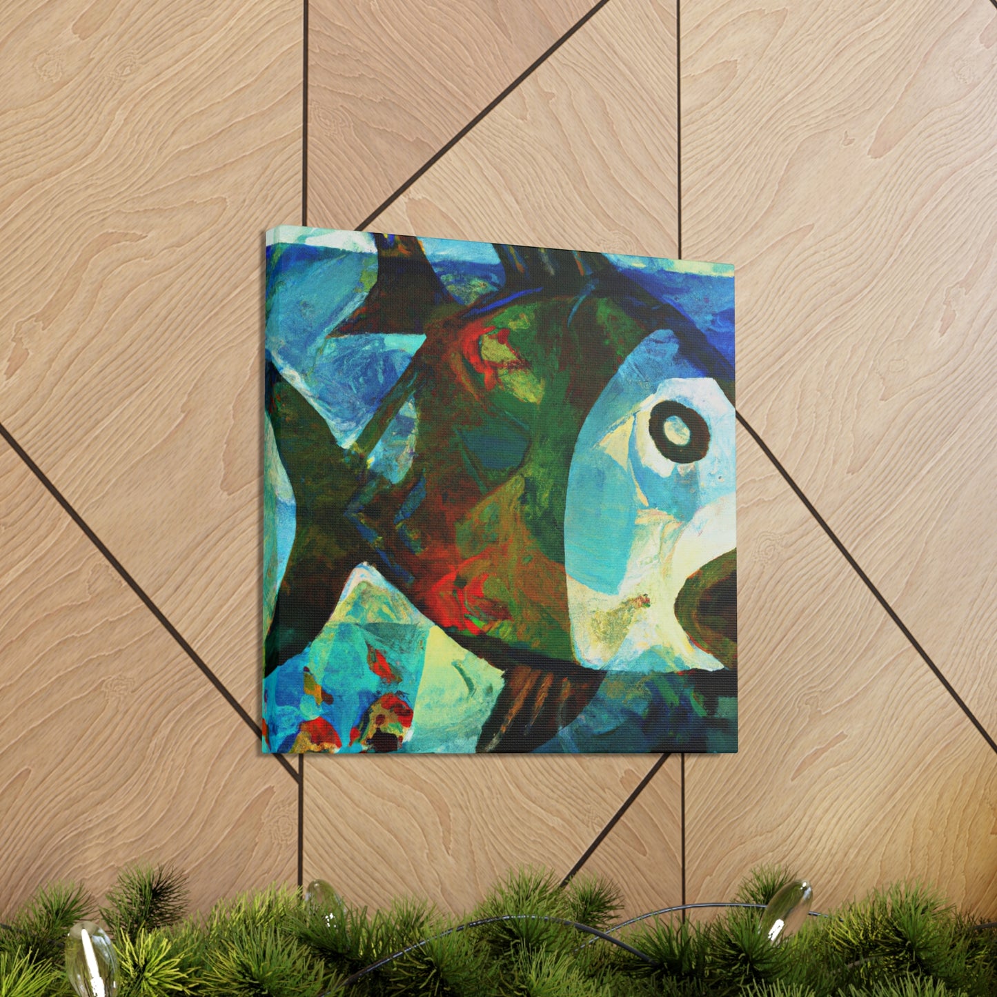 Fish in an Ocean - Canvas