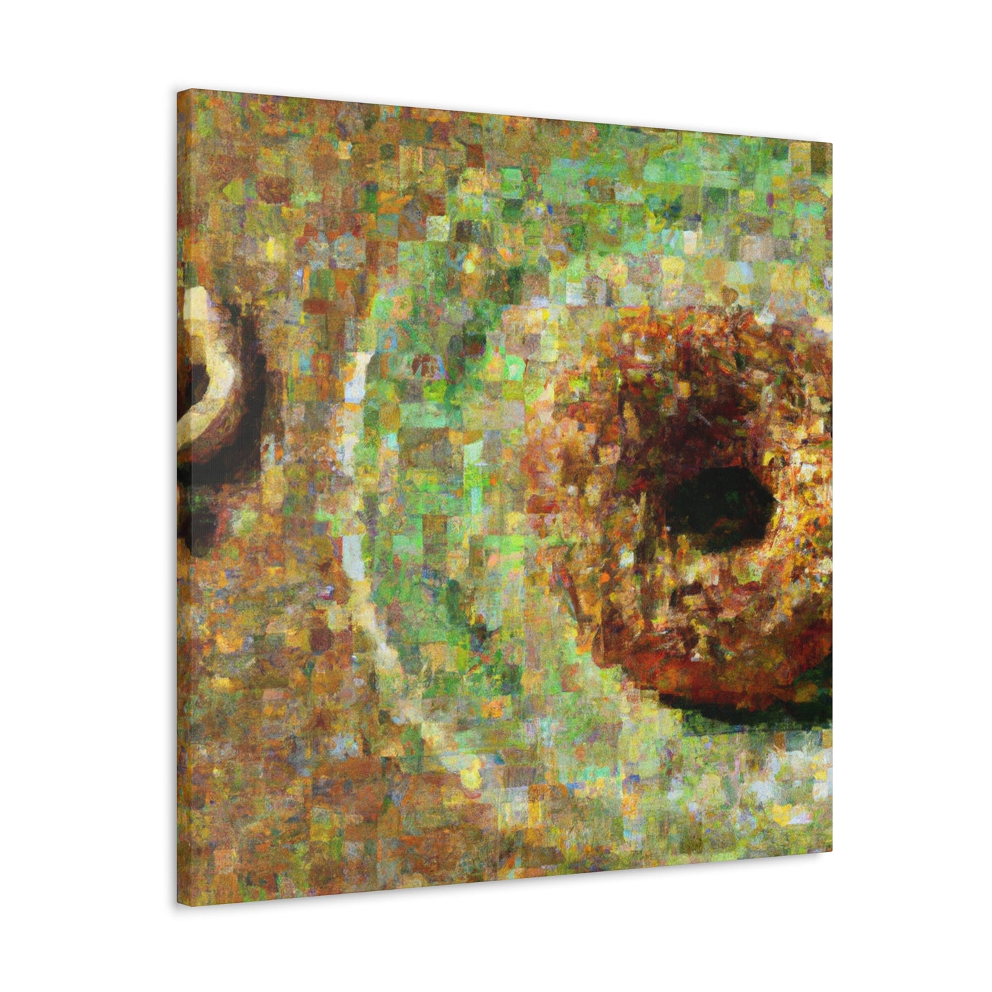 "The Doughnut Impressionist" - Canvas