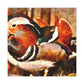 Mandarin Duck Triptych - Canvas