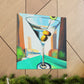 Martini Man Pop Party - Canvas