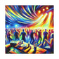 Euphoric Midnight Dance - Canvas