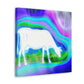 "Majestic Milk Cow Velvet" - Canvas