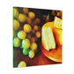 Cheese and Grapes Abound - Canvas