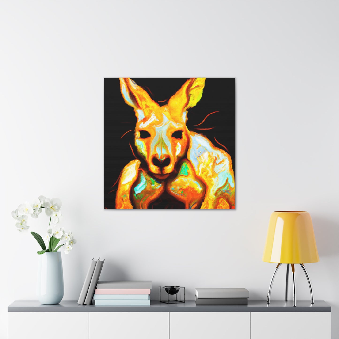 "Wallaby in Surrealism" - Canvas