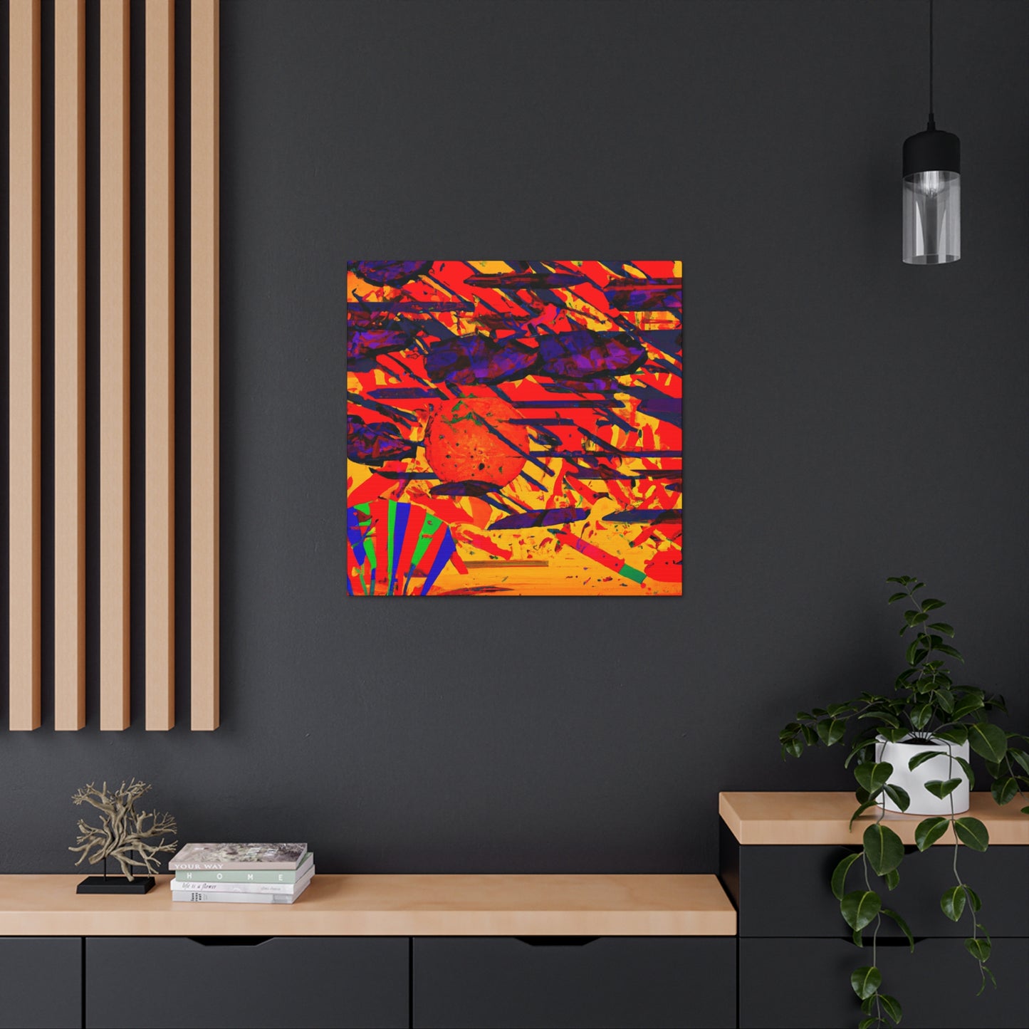 "Modern Digital Magicscape" - Canvas