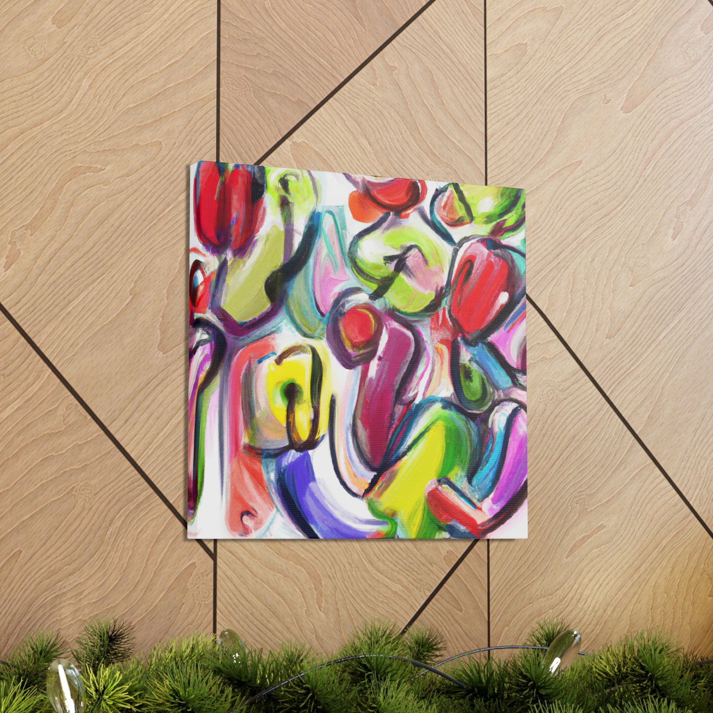 "Vegetables in Abstraction" - Canvas