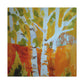 Birch Tree Reflection III - Canvas