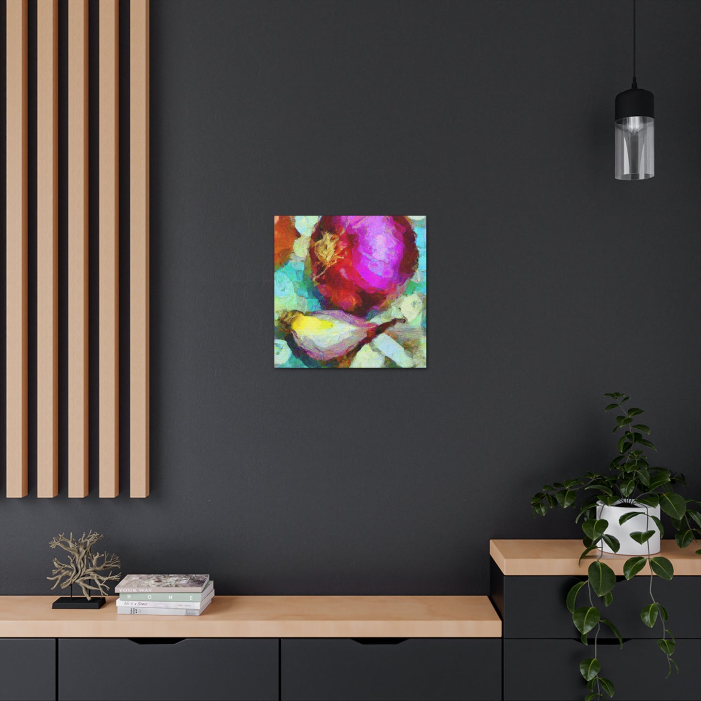 Onions in Moonlight - Canvas