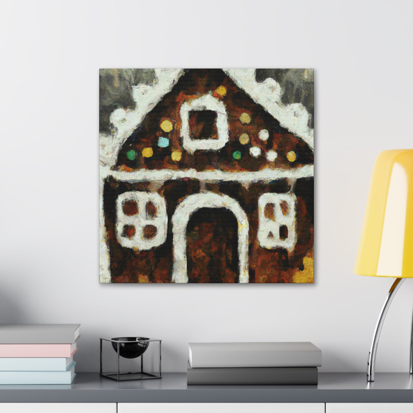 Gingerbread Dream Home - Canvas