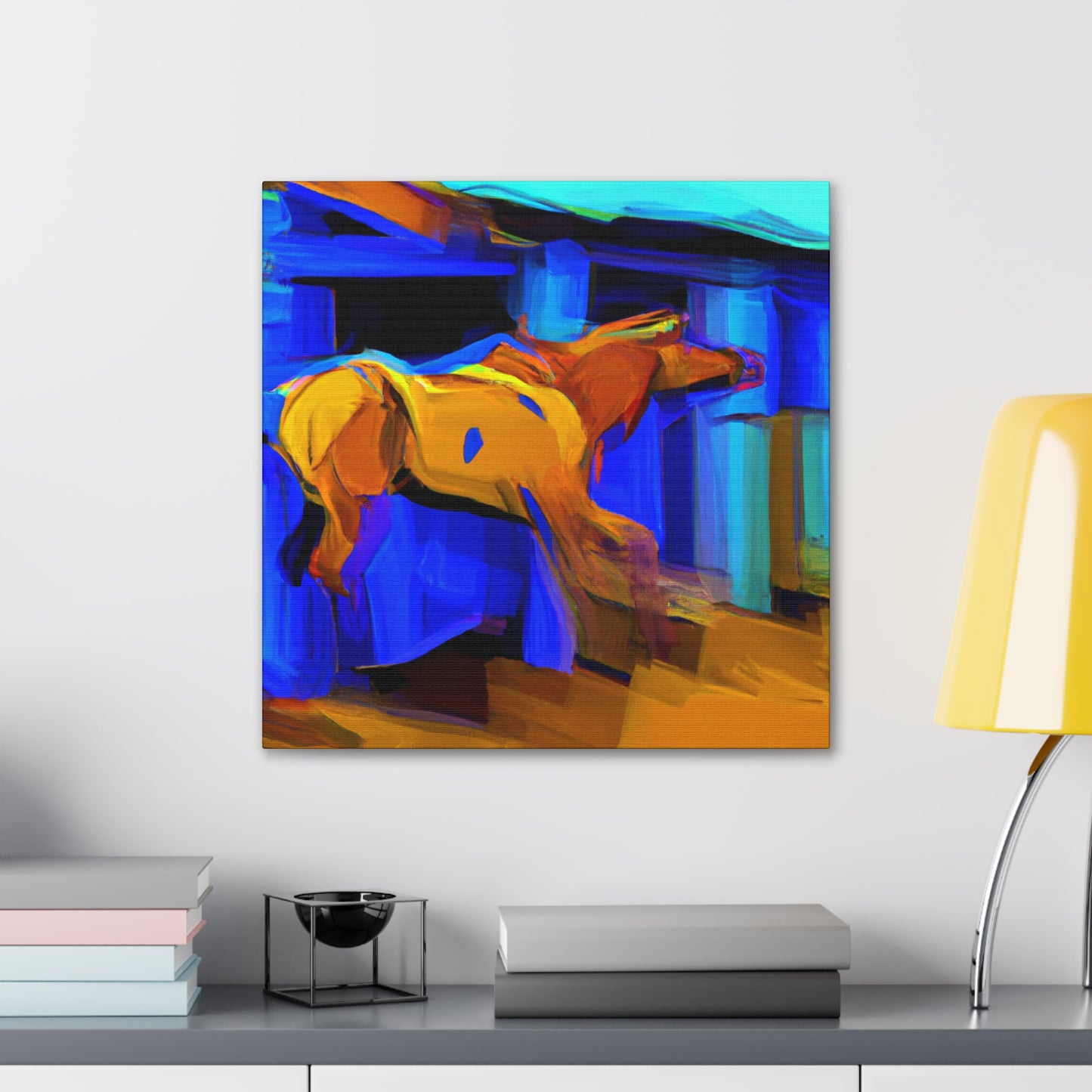 Mule on the Canvas - Canvas