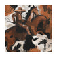 "Rodeo in Expressionism" - Canvas