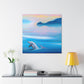 "Dolphins in the Sunset" - Canvas