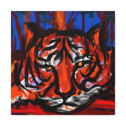 Tiger in the Wilderness - Canvas