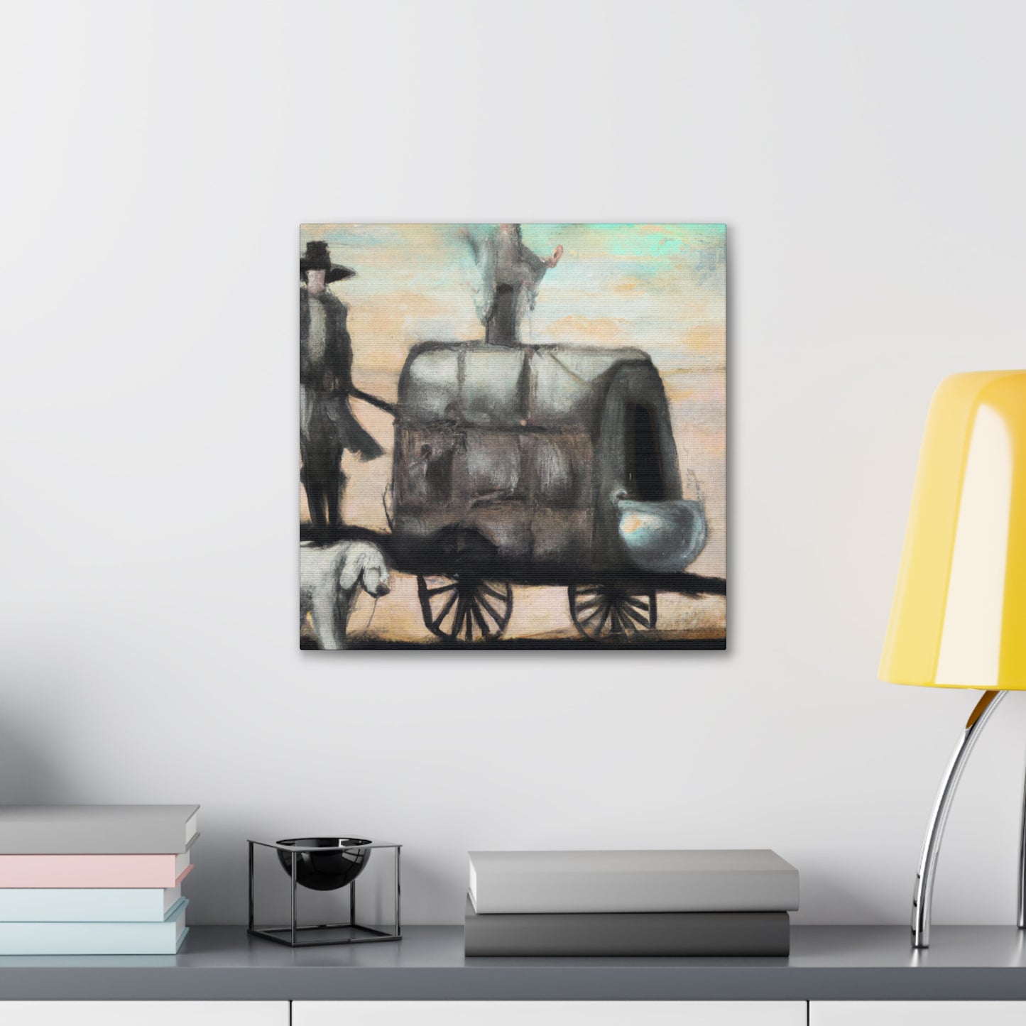 "Chuck-Wagon in Surreality" - Canvas