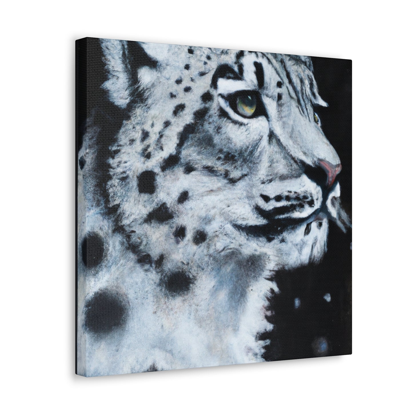 "Fur of Frozen Fire" - Canvas