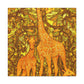 Giraffe in Grandeur - Canvas