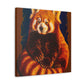 Red Panda Majesty - Canvas