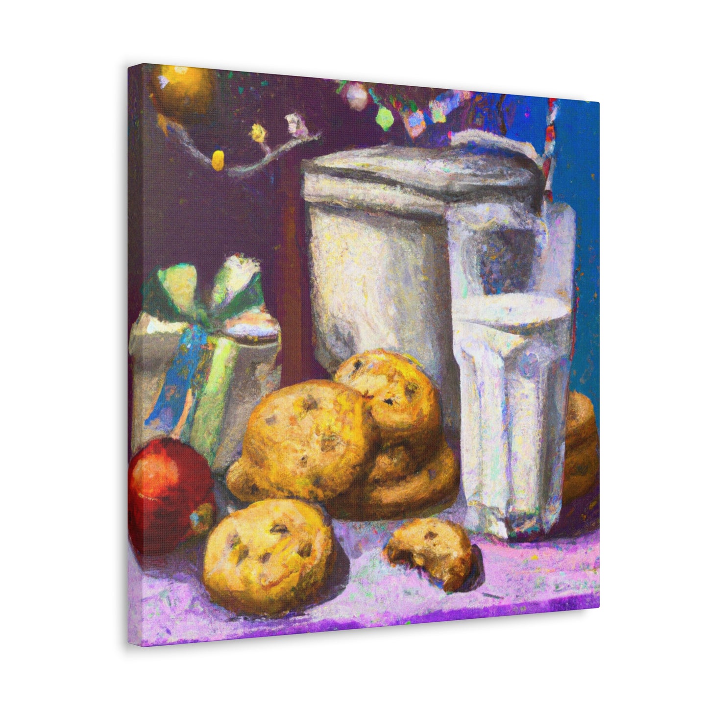 Milk and Cookies Feast - Canvas