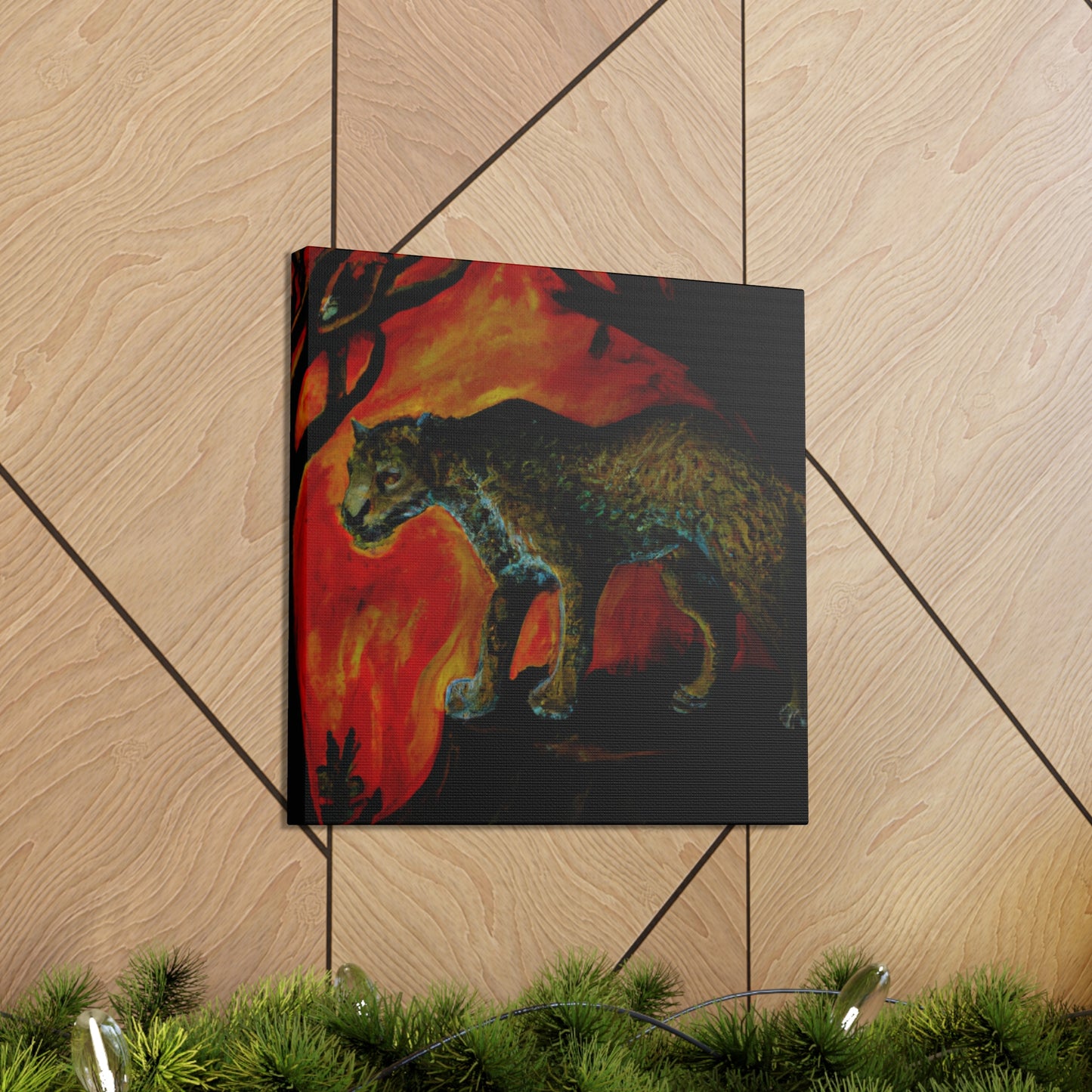 "Leopard in a Dream" - Canvas