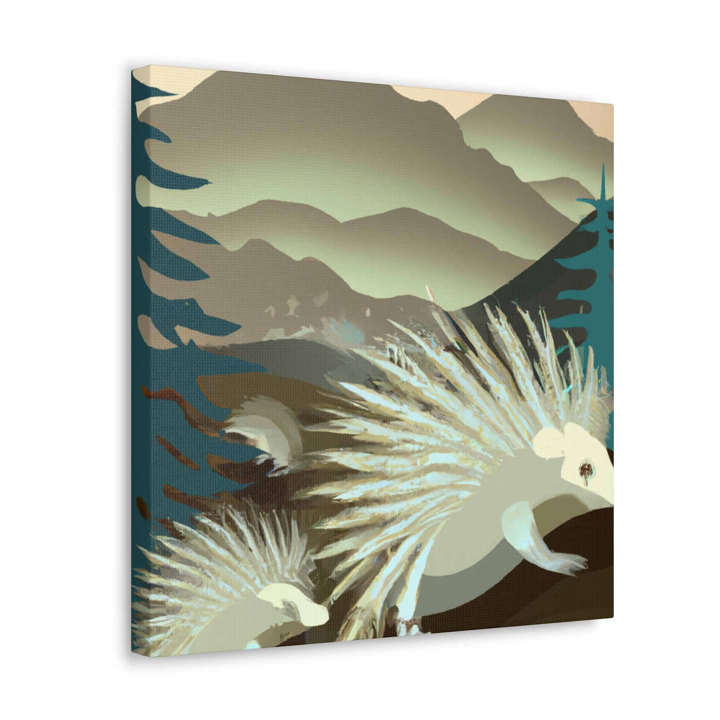 Porcupine's Majestic Splendor - Canvas