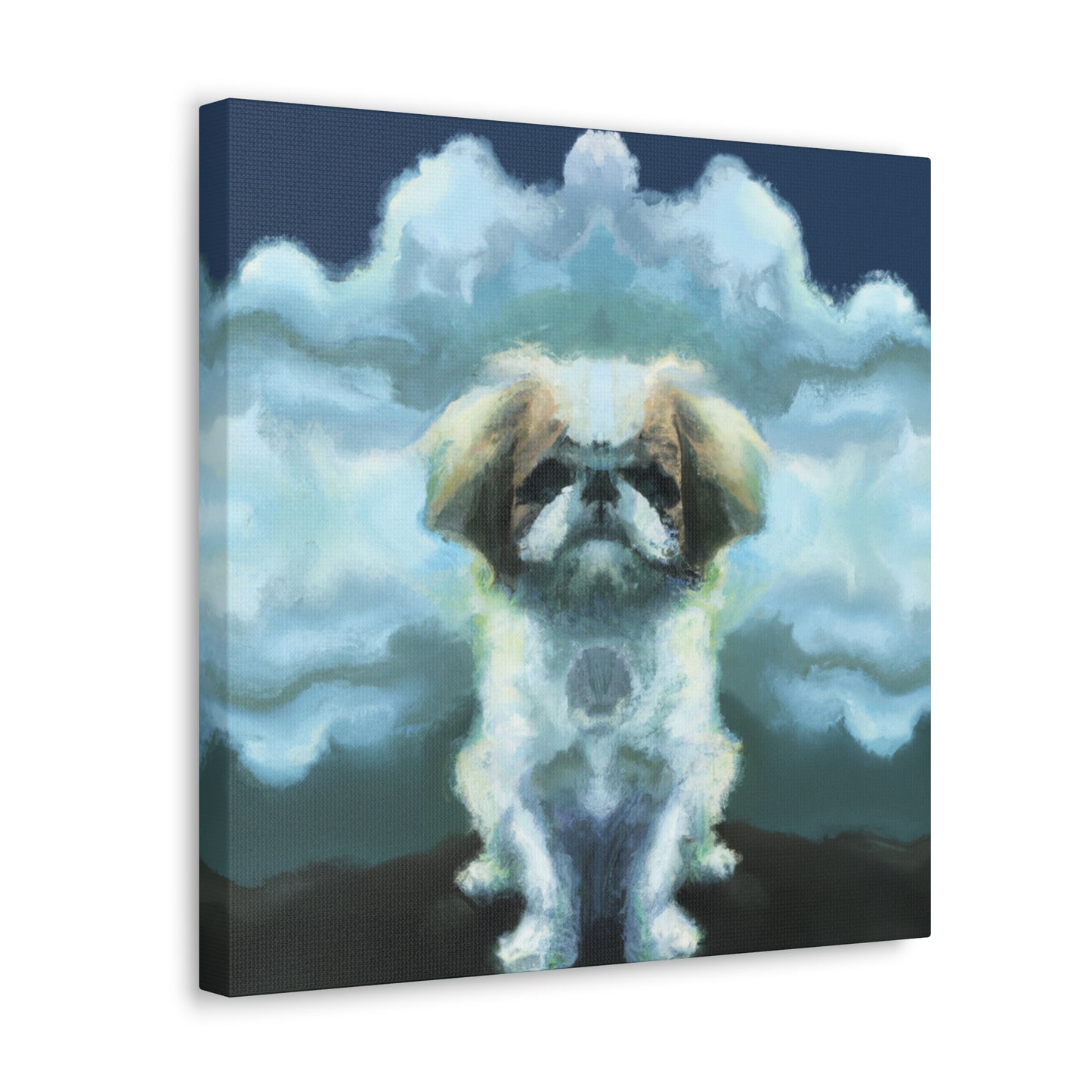 "Pekingese in Wonderland" - Canvas