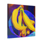 Bananas in Neoclassicism - Canvas