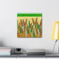 Wheat Field Sunrise - Canvas