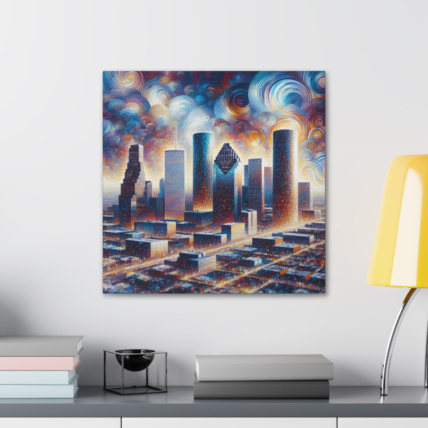 "Urban Visions Unveiled" - Canvas