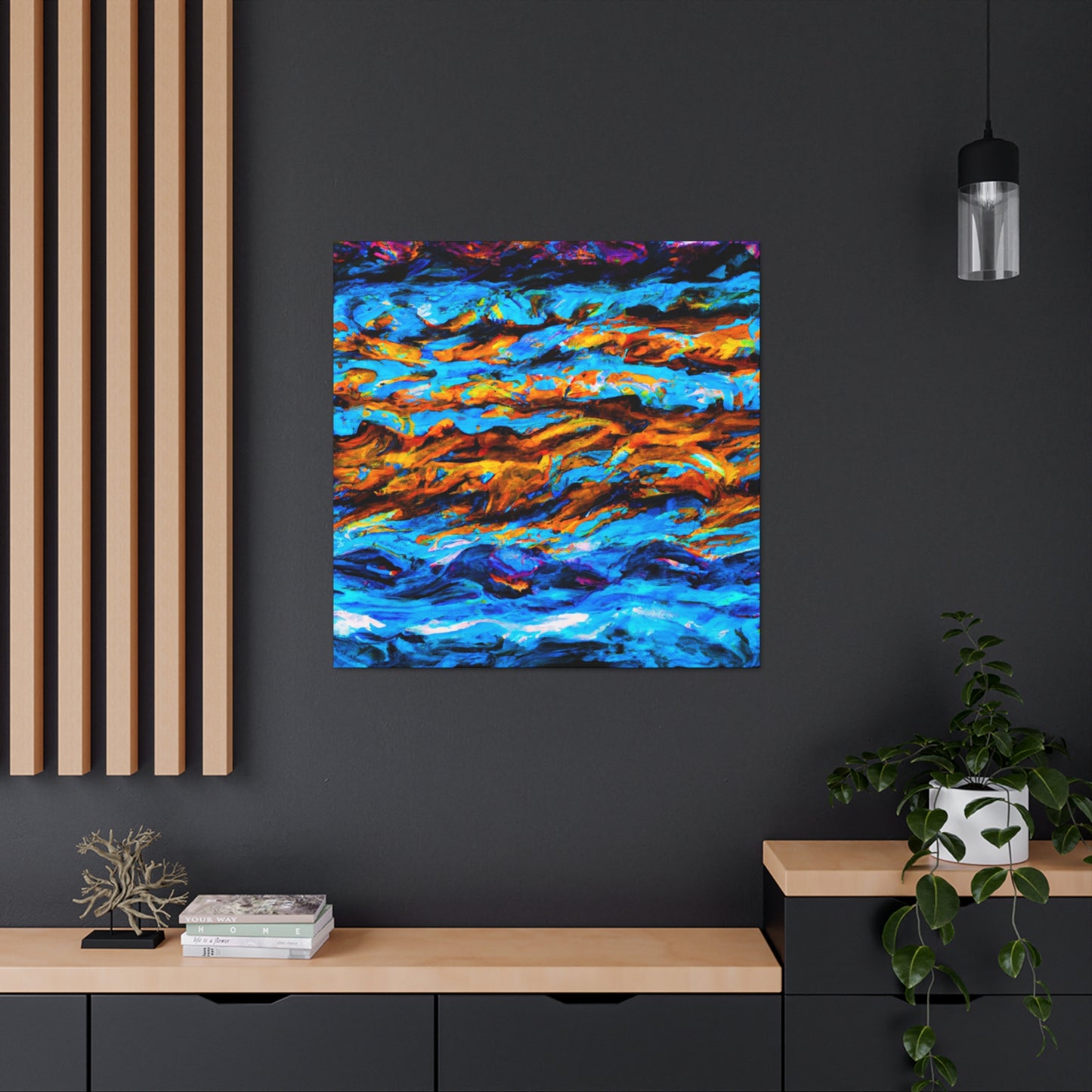 "Ocean Wave Euphoria" - Canvas