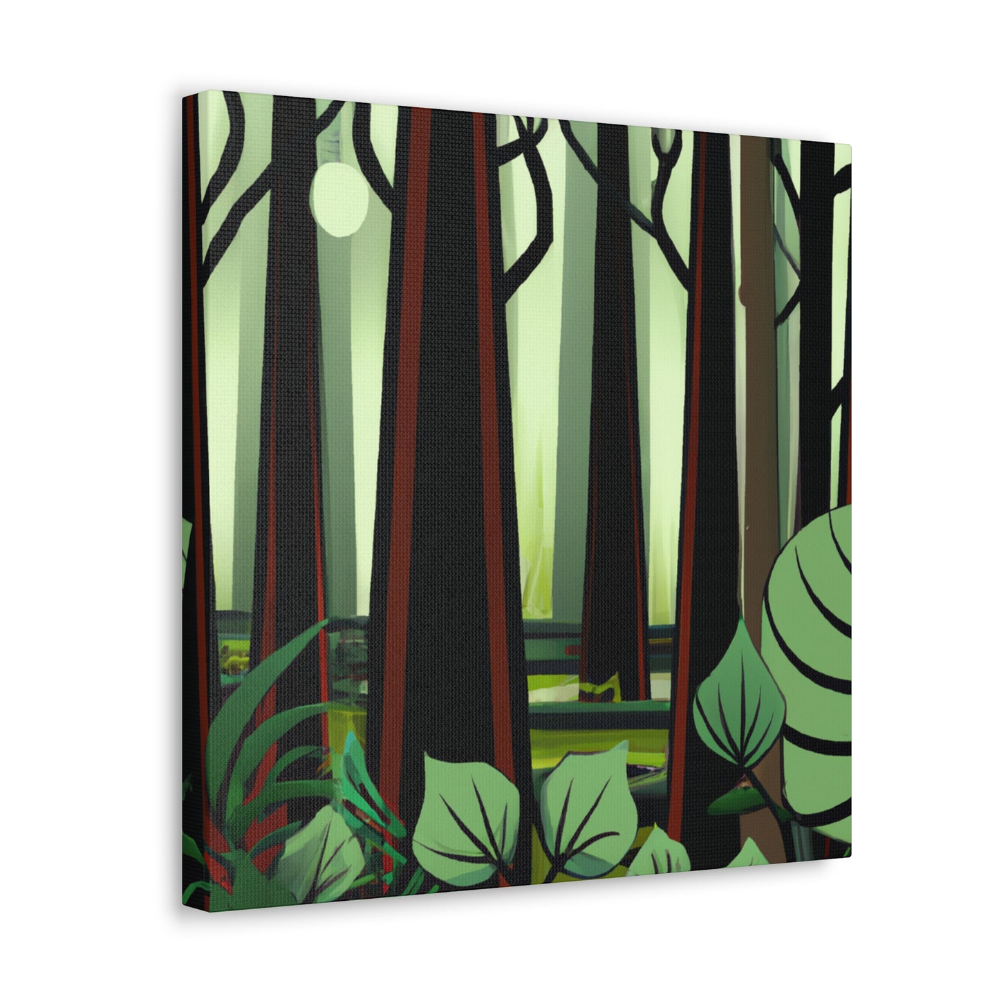 "Forest of Gilded Glamour" - Canvas