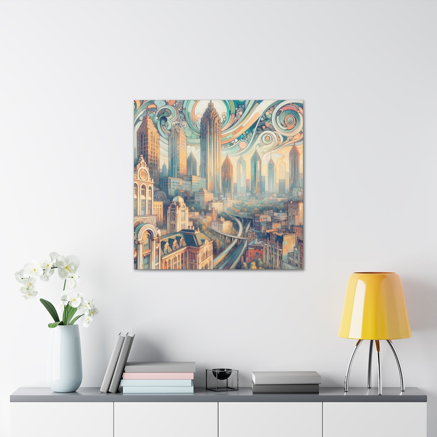 "Enchanting Atlanta Dreams" - Canvas